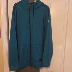 Under Armour Blue Zip Up Jacket